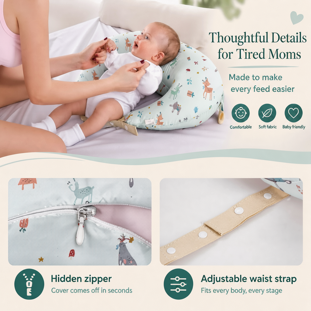 NESTORA™ Nursing Support Pillow