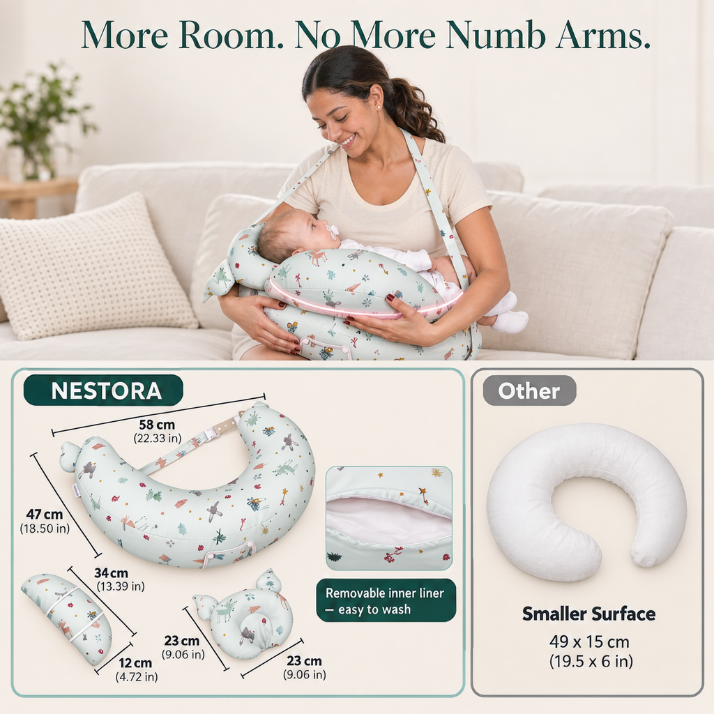 NESTORA™ Nursing Support Pillow