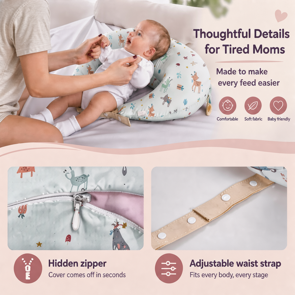 NESTORA™ Nursing Support Pillow