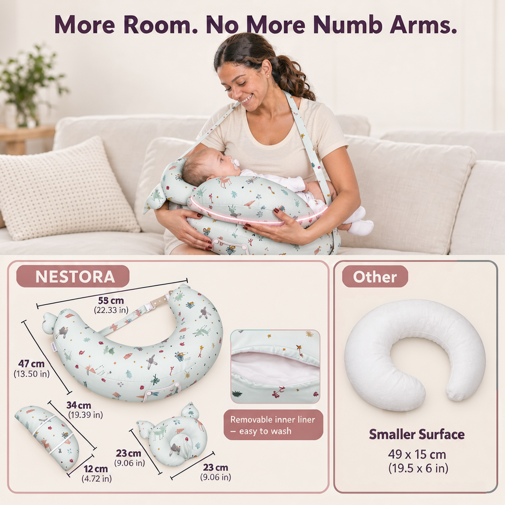 NESTORA™ Nursing Support Pillow