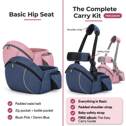 Basic Hip Seat vs The Complete Carry Kit