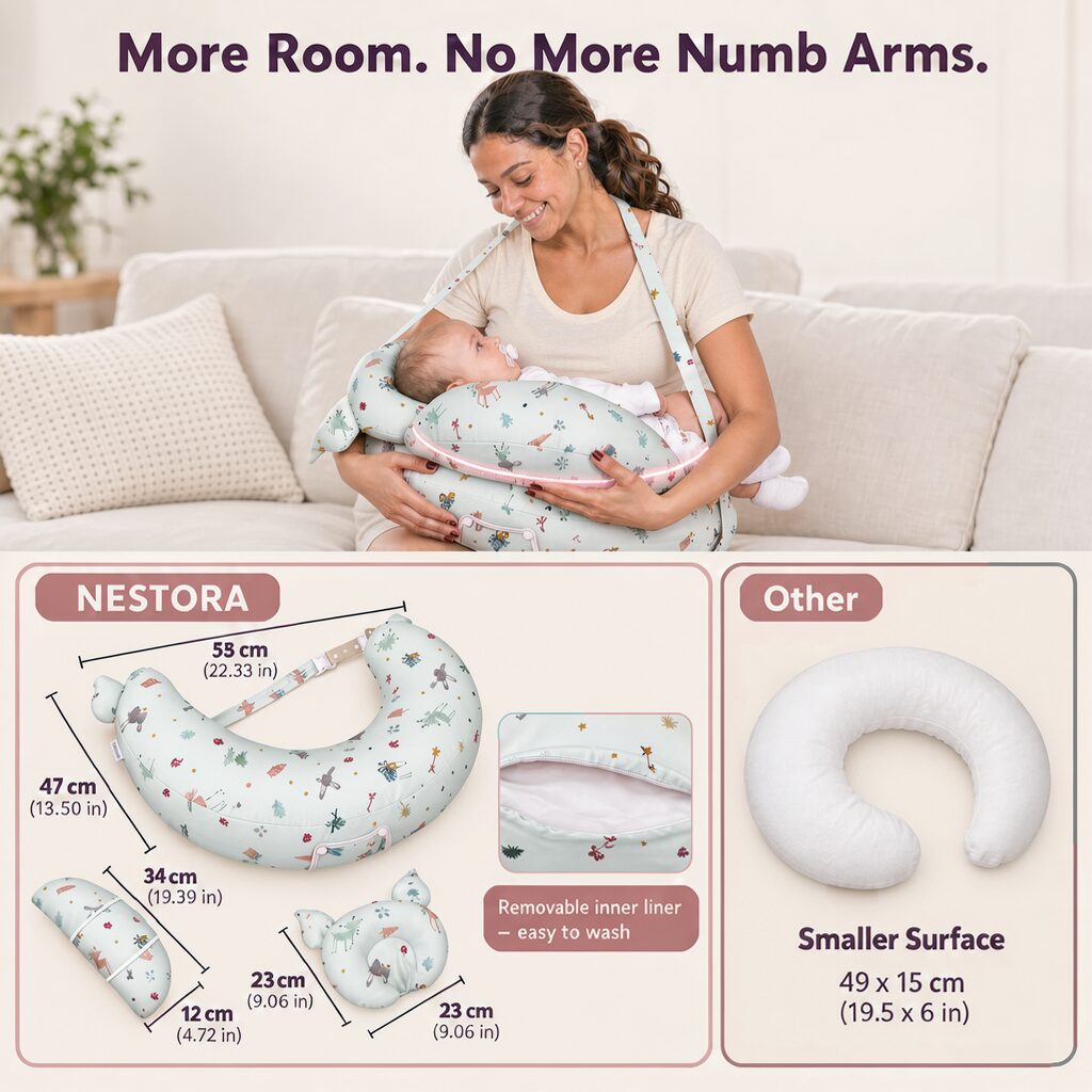 NESTORA™ Almohada de Lactancia