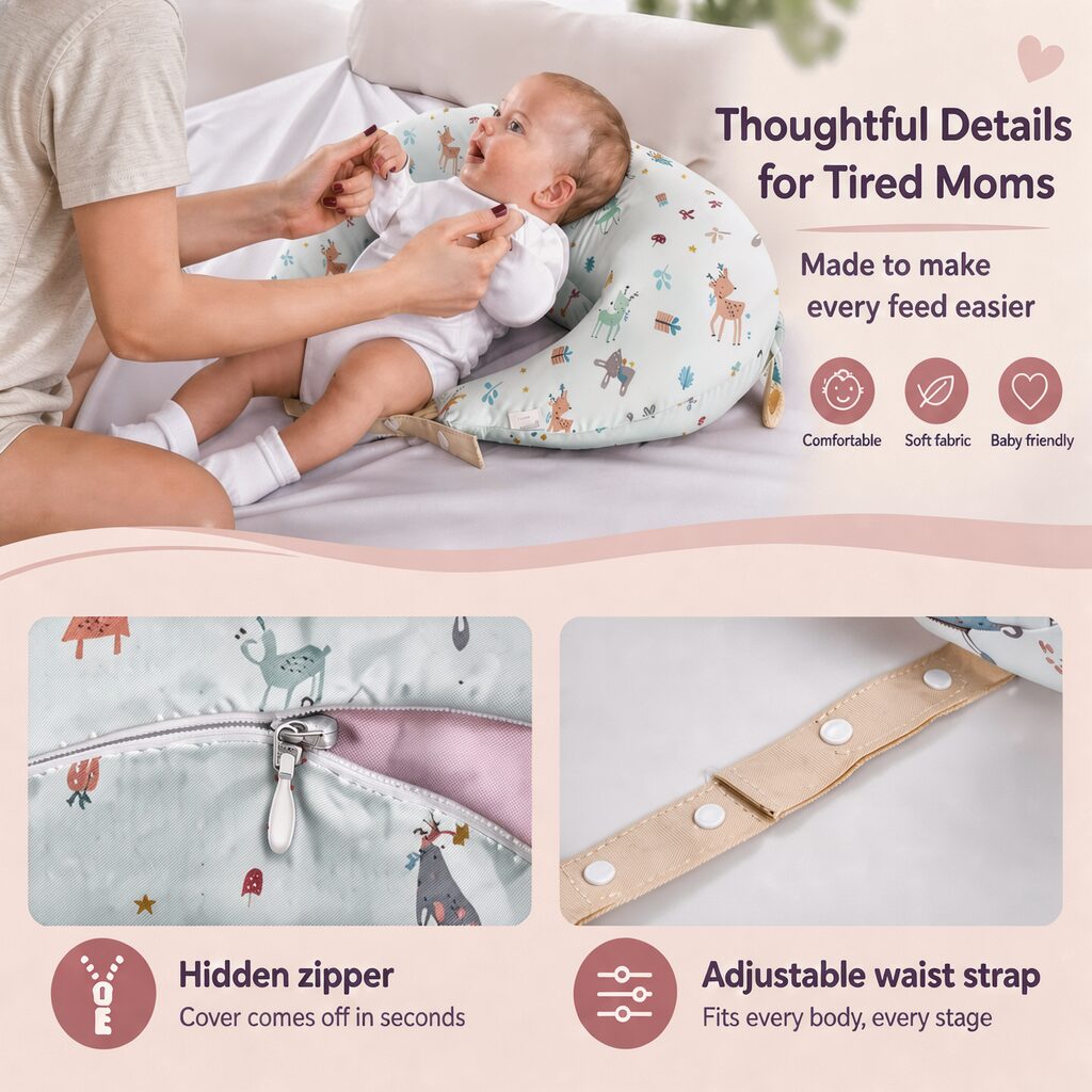 NESTORA™ Almohada de Lactancia